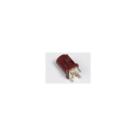 Molex 50 Ohms, Fakra Smb Jack, Vertical Through Hole, Keying Option C, Bright Tin Plated Body, 15.33Mm 733960692